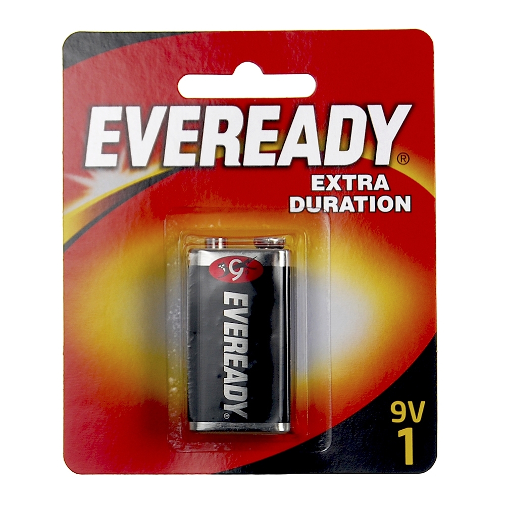 EVEREADY .BATERIA NEGRA 9V (1222) Lagos Distribuidores
