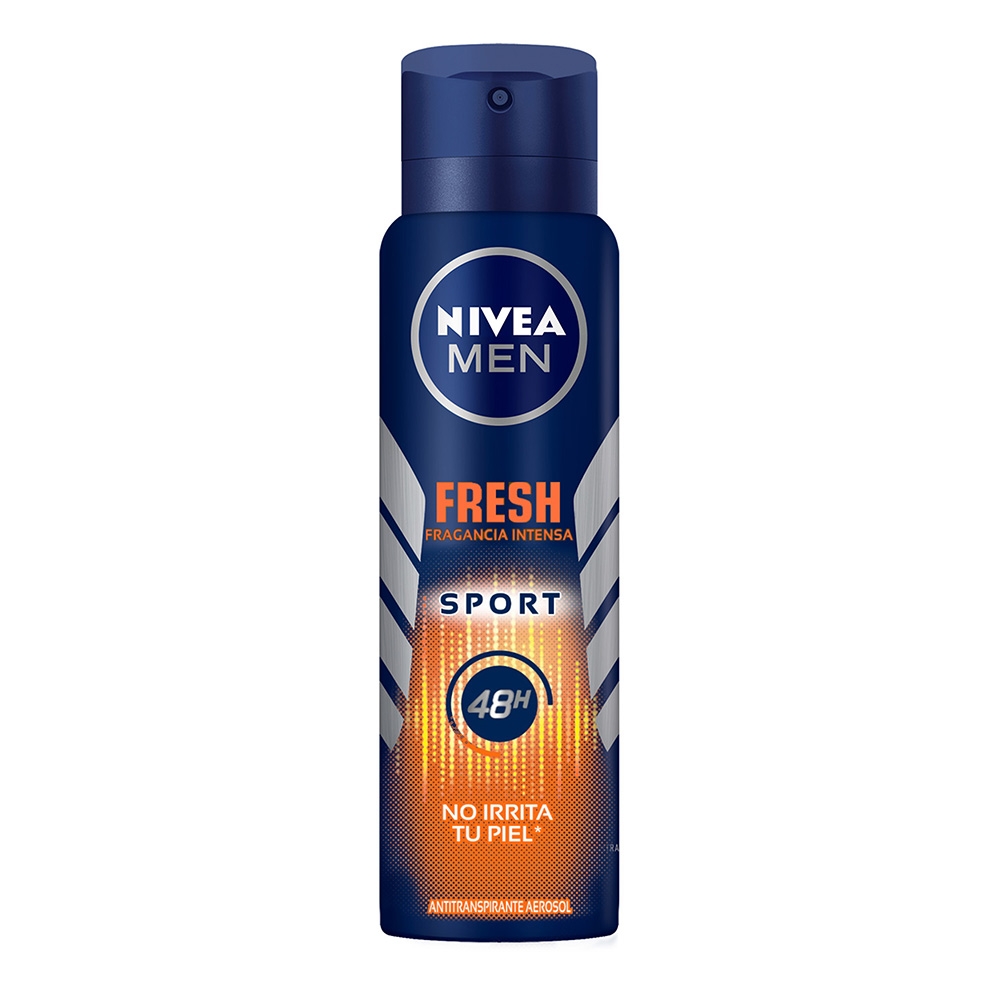 NIVEA DEO SPRAY FRESH SPORT MASCULINO 150ML Lagos Distribuidores
